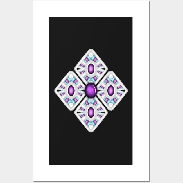 Bejeweled Midnights | Taylor Swift Earring Pattern Wall Art by icantdrawfaces